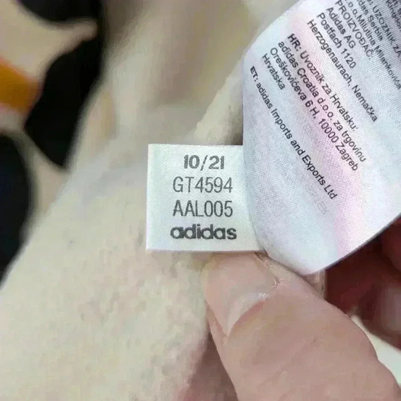 Marimekko Adidas Unikko Collab. Flower Fleece Jacket Track Top Size Small - Picture 11 of 12